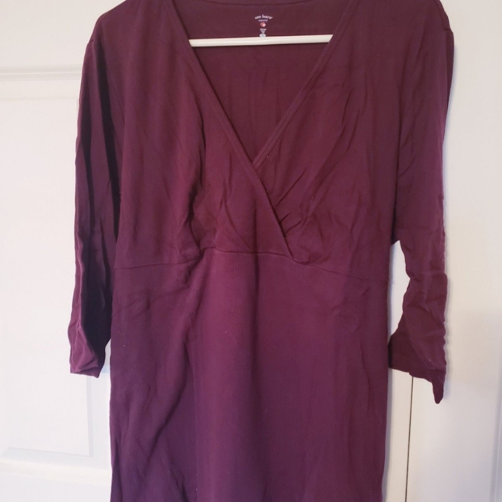 Knit Maternity Top Sz 1X